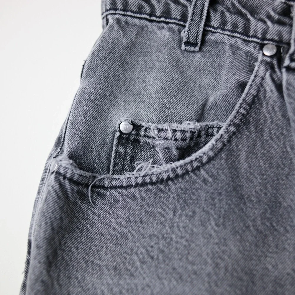 Vintage Levi's SilverTab Loose‎ Jeans 34x34 (31x32) Black Gray Y2K Baggy Skater